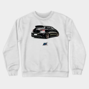 corolla altis hatch black Crewneck Sweatshirt